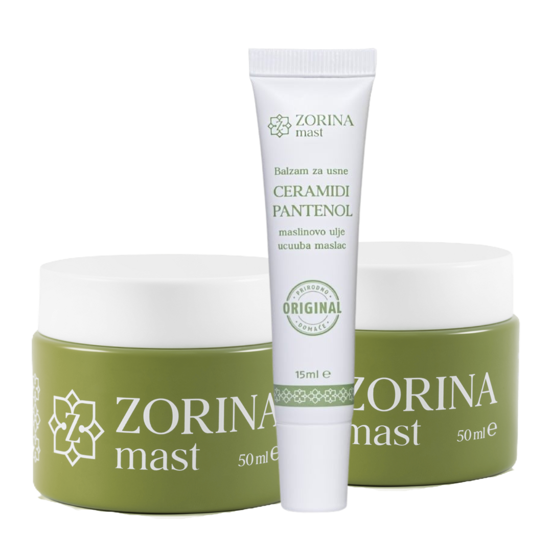 2x Zorina Mast Original + Balzam za usne
