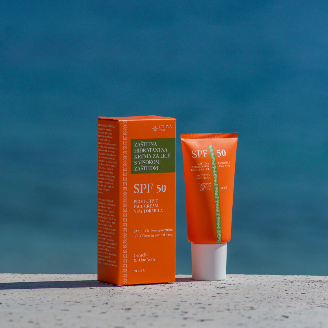 Zaštitna krema za lice SPF 50