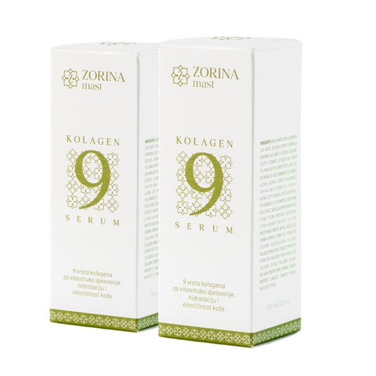 2x 9 kolagen serum za lice
