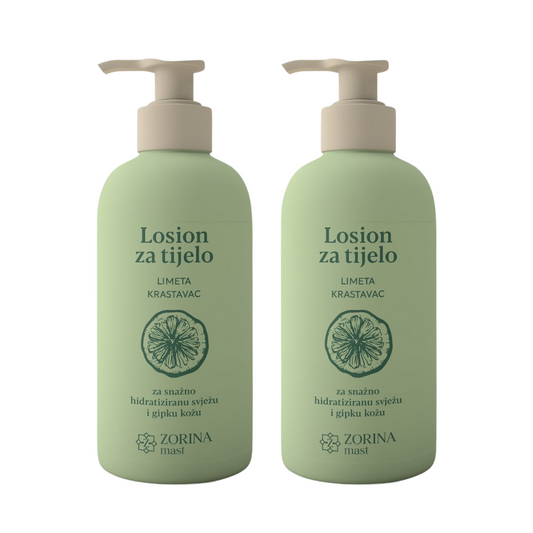 2x Losion za tijelo Limeta Krastavac