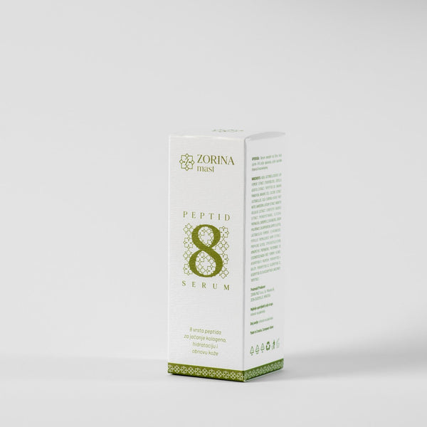 2. KORAK · 8 Peptid serum za lice