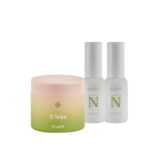 2x Niacinamide 360° Serum za lice + 3-Soya
