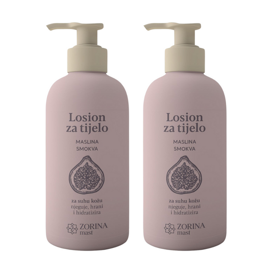 2x Losion za tijelo Maslina Smokva