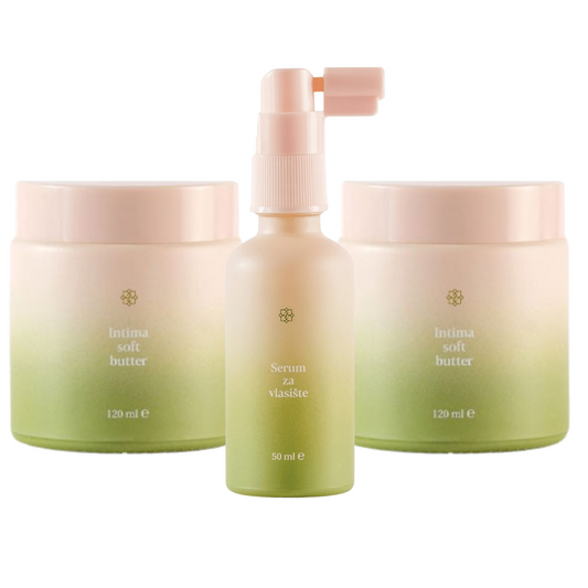 2x Intima Soft Butter + Serum za vlasište